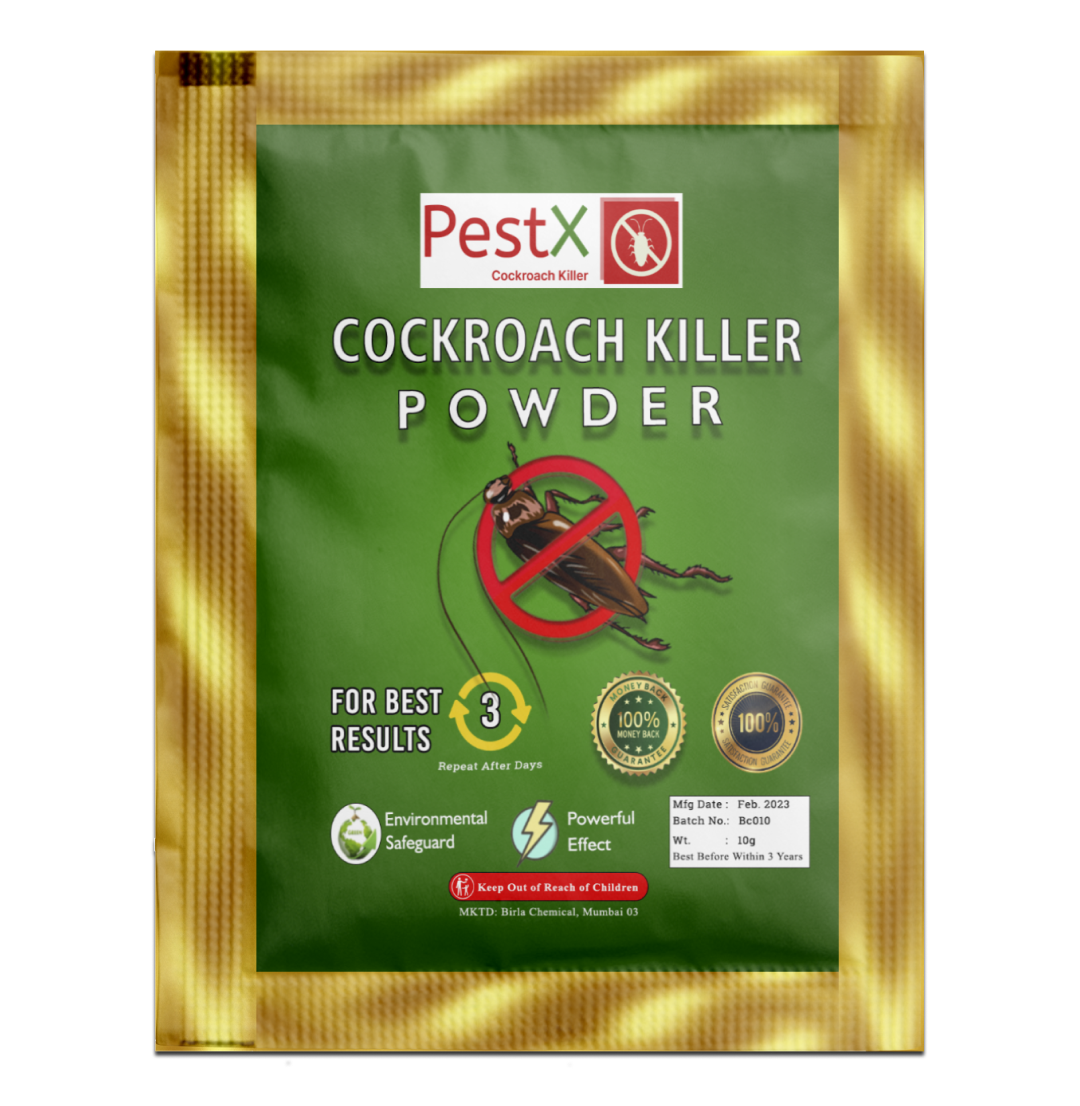 Effective Cockroach Powder | Guaranteed Solution With PestX ...
